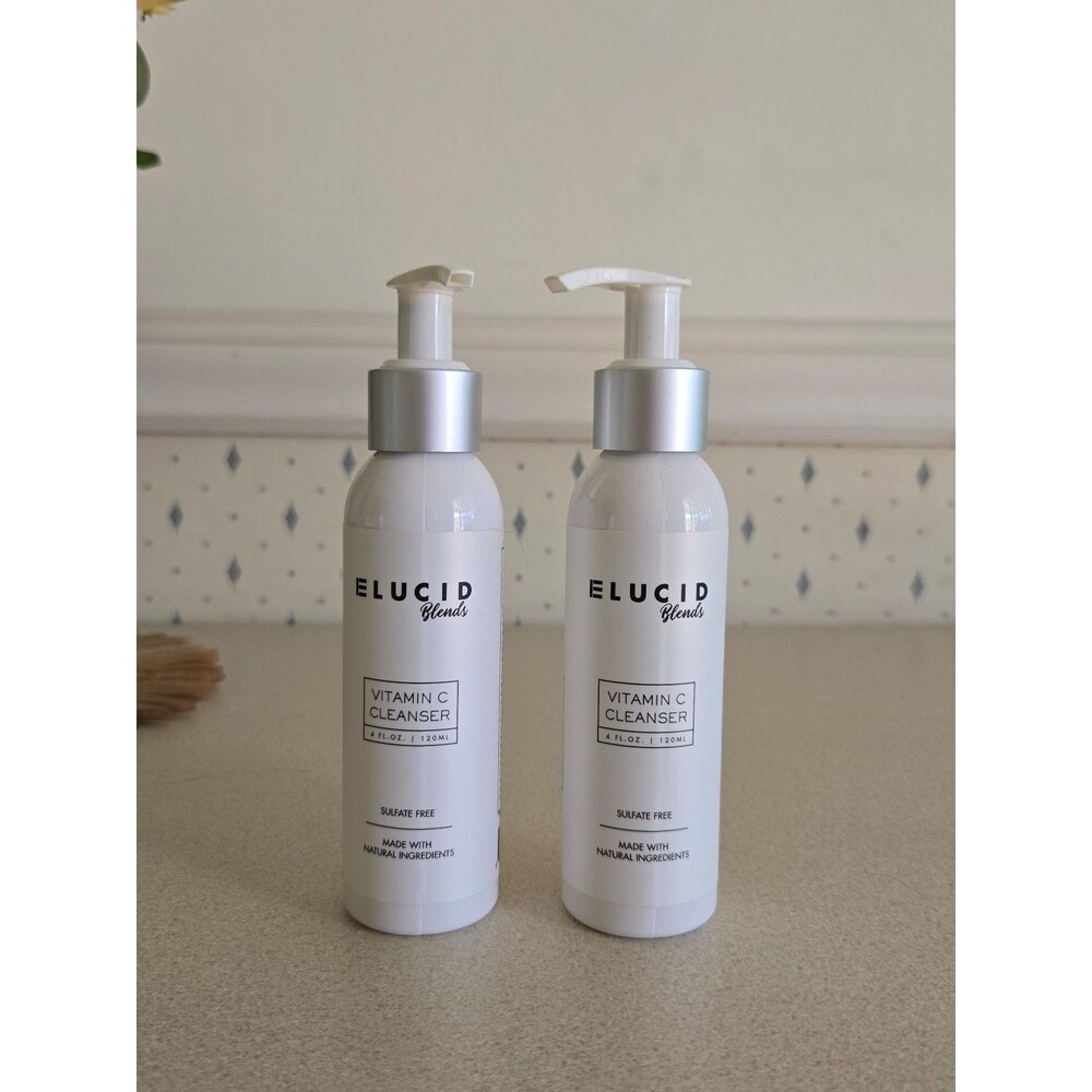 Cleanser Elucid Vitamin C 4 oz bottles (Two Bundle)